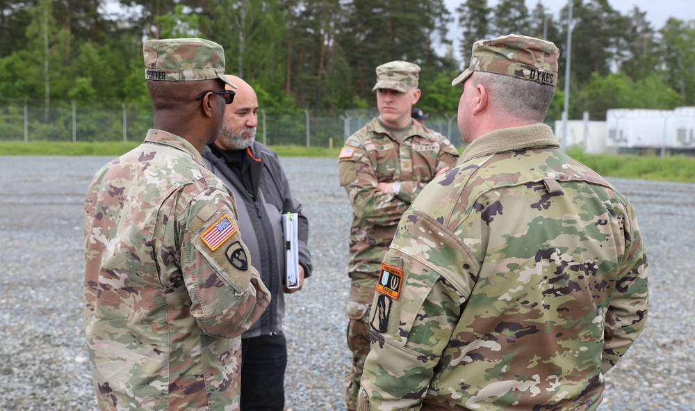 Brig. Gen. James Porter Visits JMTG-U at U.S. Army Garrison Bavaria