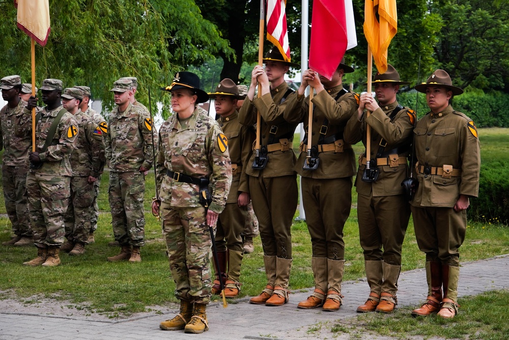 1st Cavalry Division Sustainment Brigade Change of Responsibility Ceremony