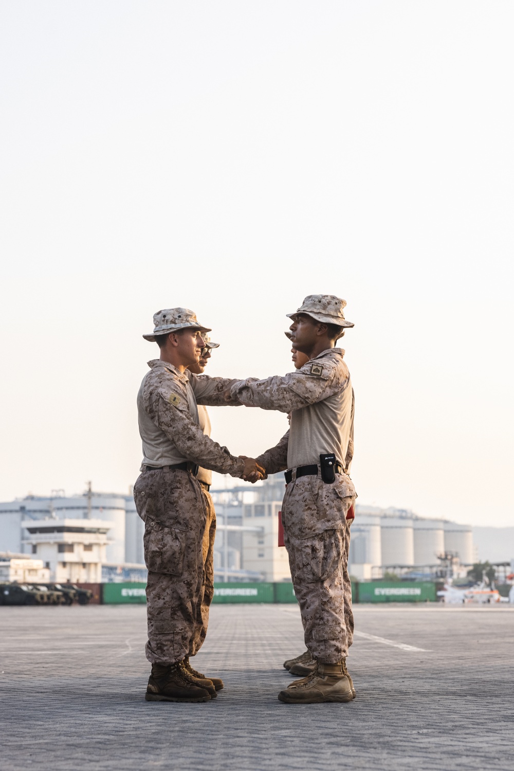 2nd Distribution Support Battalion Conduct an Award Ceremony During Native Fury 24