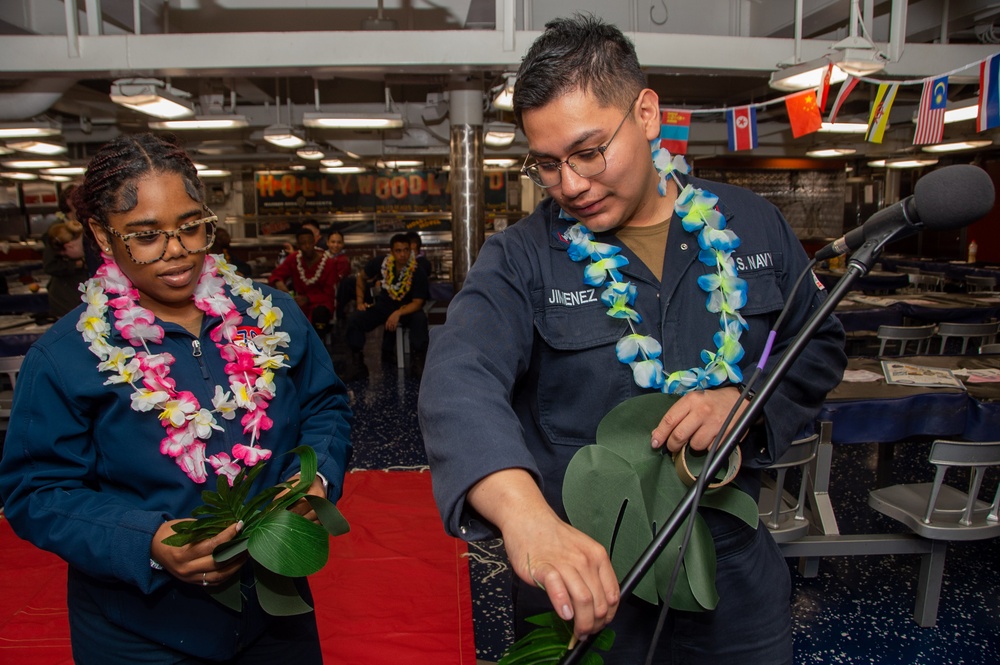 USS Ronald Reagan (CVN 76) celebrates Asian American, Native Hawaiian,  and Pacific Islander Heritage Month