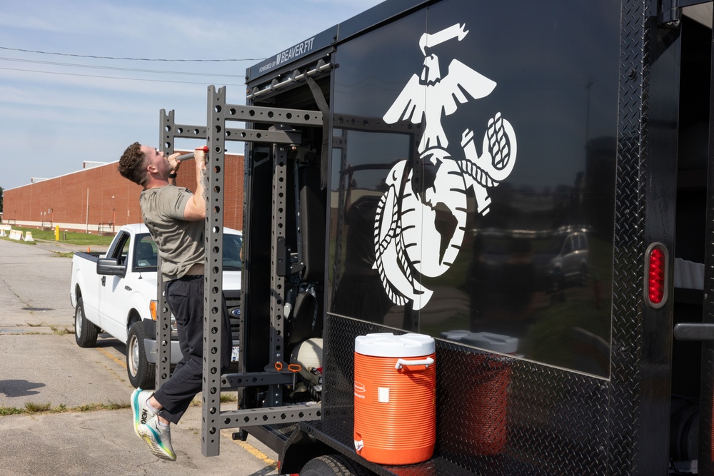 Marines at MARFORCOM participate in The Murph Challenge