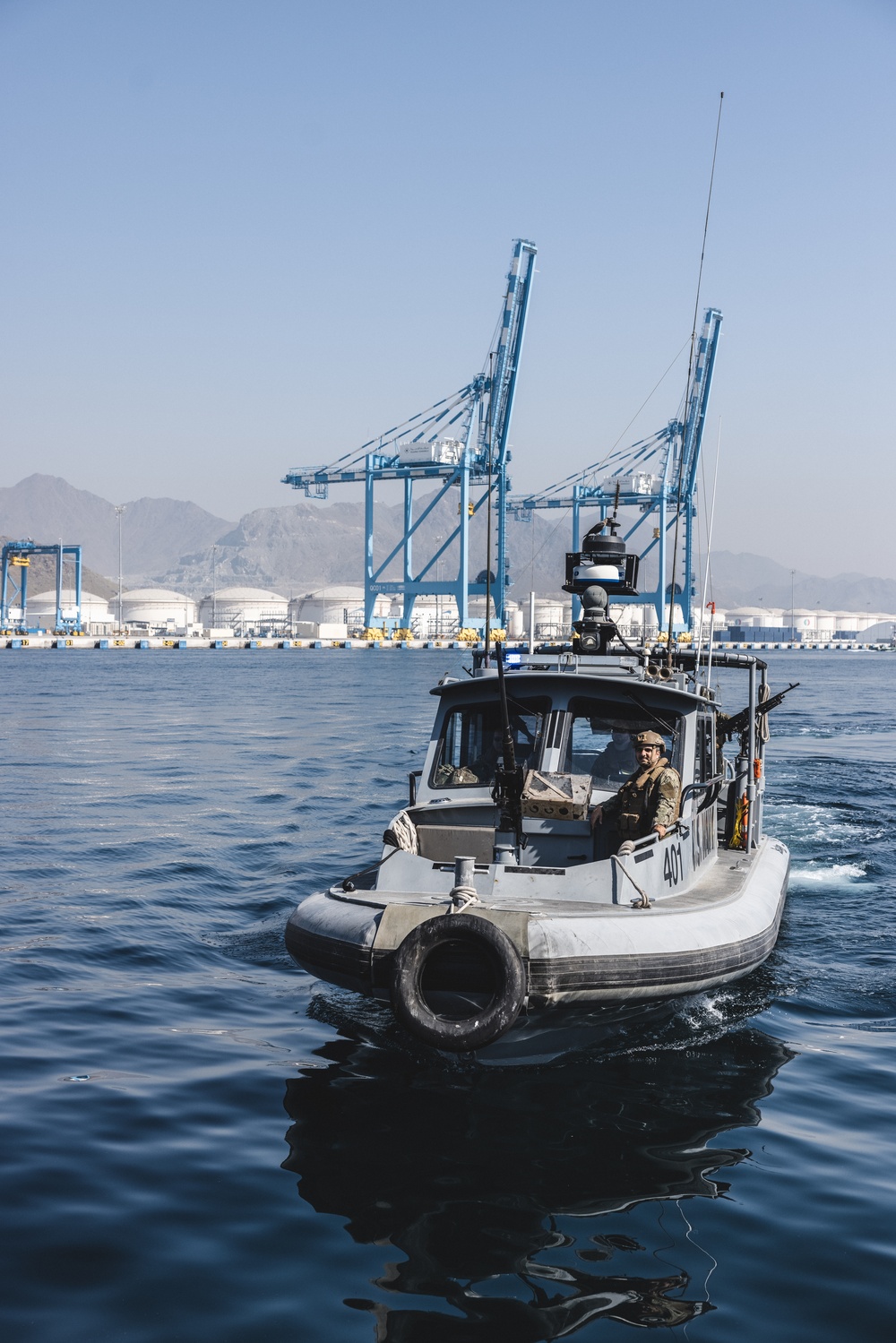 2nd Distribution Support Battalion Conduct Reenlistment and Award Ceremony During Native Fury 24