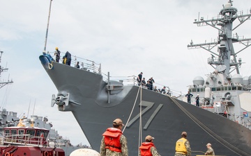 USS Ross Completes EDSRA