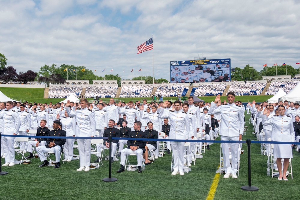 Naval Academy 2024 Graduation Ceremony