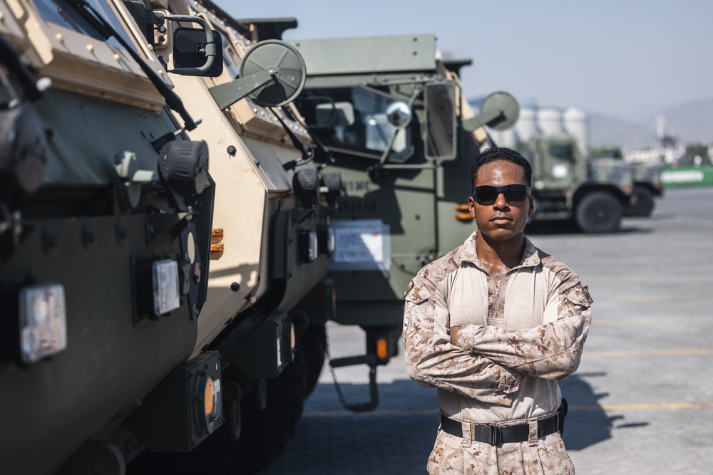 Faces of 2nd Distribution Support Battalion During Native Fury 24