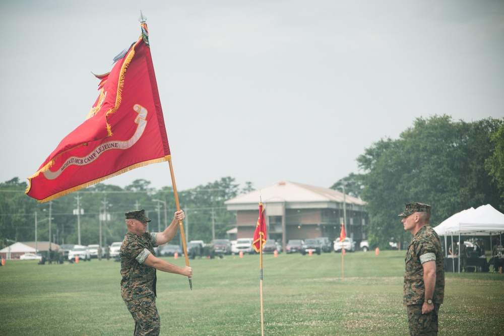 Brig. Gen. Garcia Relinquishes Command of MCIEAST to Col. Rizzo