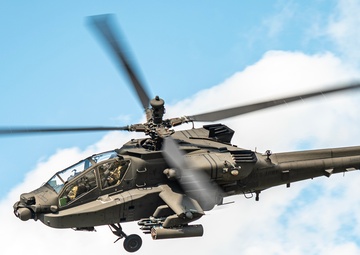 1-151st Attack Reconnaissance Battalion AH-64 aerial gunnery qualification