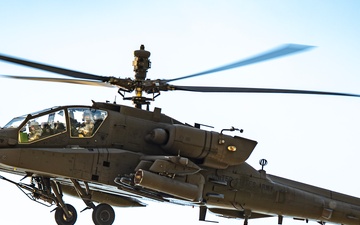 1-151st Attack Reconnaissance Battalion AH-64 aerial gunnery qualification