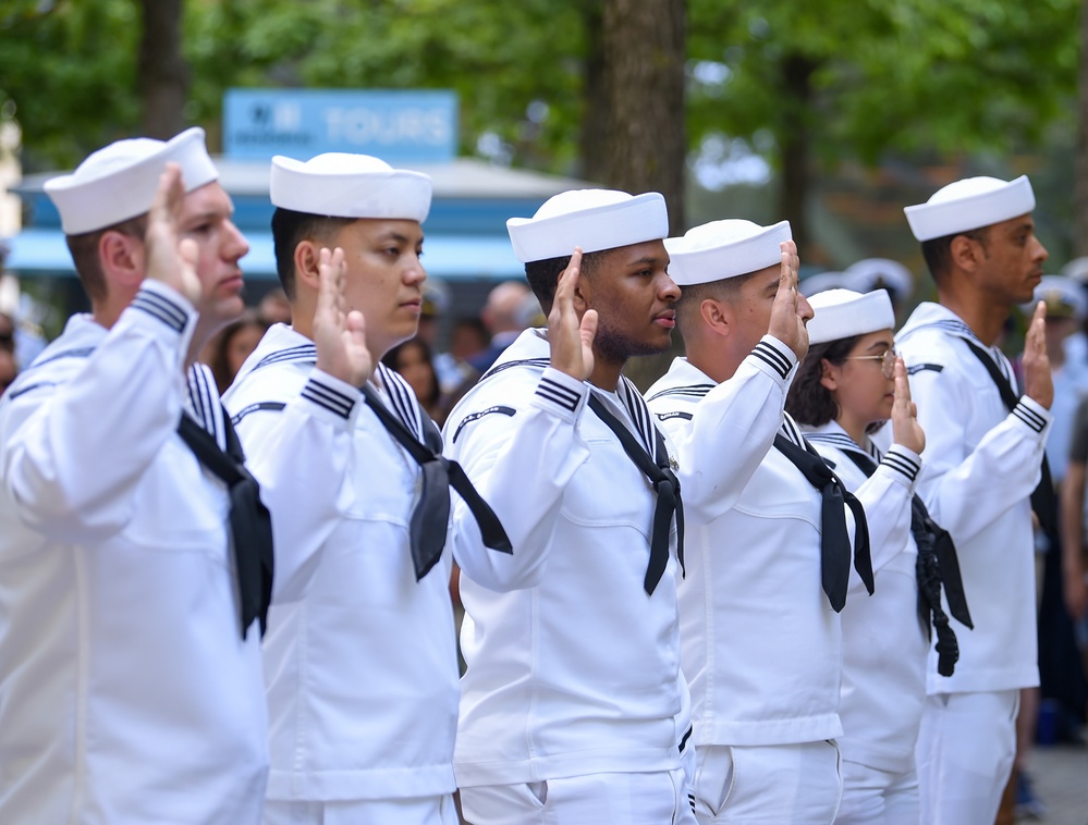 9/11 Reenlistment &amp; Promotion Ceremony