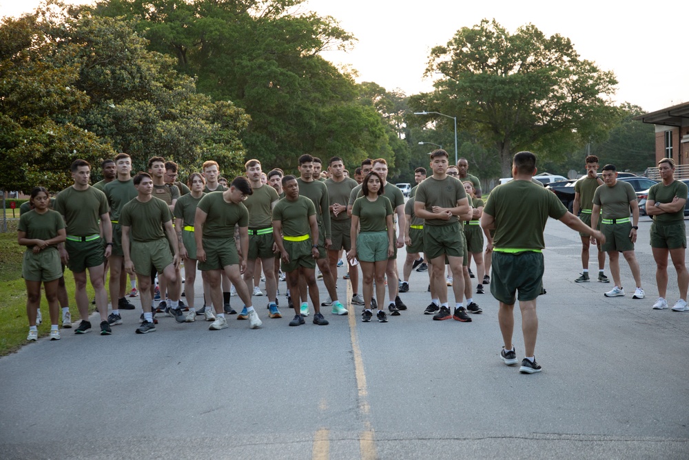 COMMSTRAT Marines honor the fallen