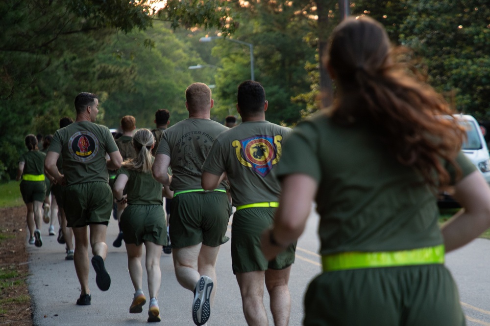 COMMSTRAT Marines honor the fallen
