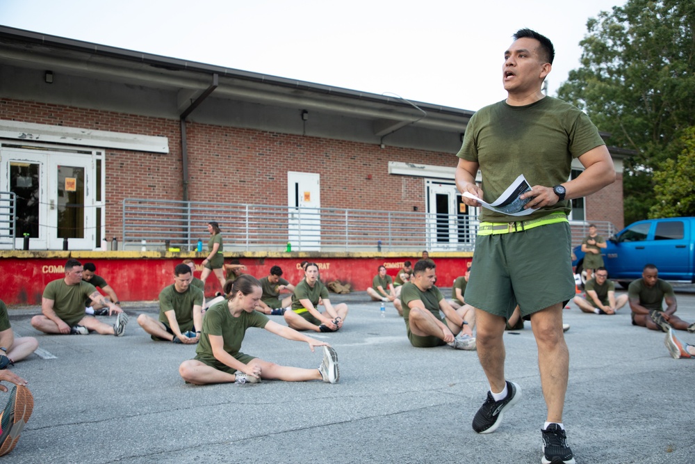 COMMSTRAT Marines honor the fallen