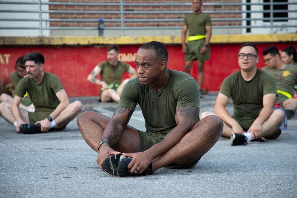 COMMSTRAT Marines honor the fallen