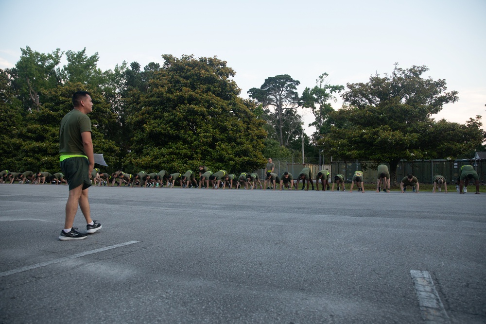 COMMSTRAT Marines honor the fallen