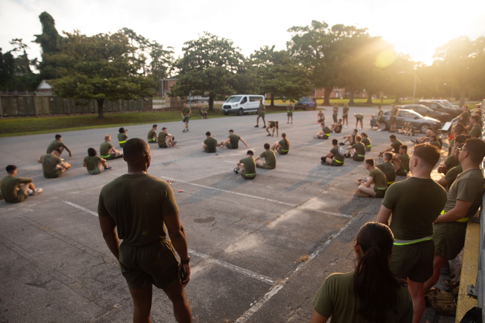 COMMSTRAT Marines honor the fallen