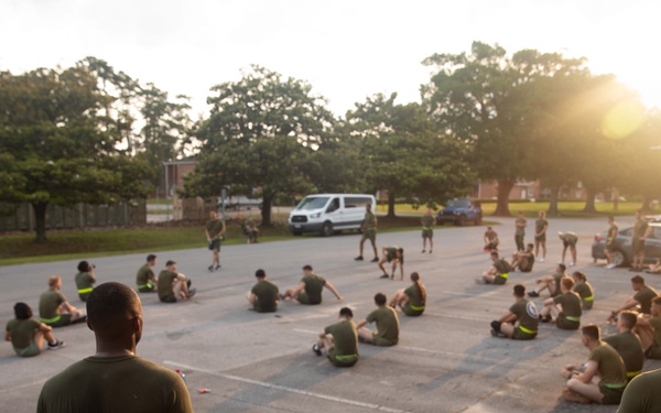 COMMSTRAT Marines honor the fallen