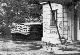 Rioters Descend on Potsdam House (1 JUN 1965)