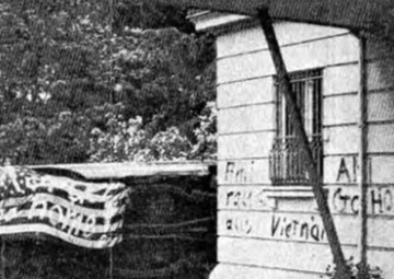 Rioters Descend on Potsdam House (1 JUN 1965)