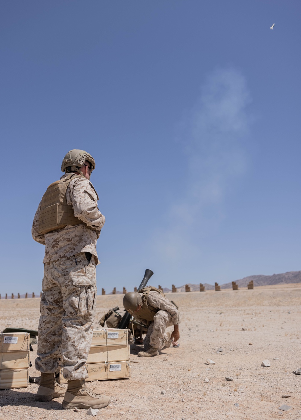 Gunning for excellence: 1st MARDIV Marine takes home Hulbert trophy for outstanding leadership