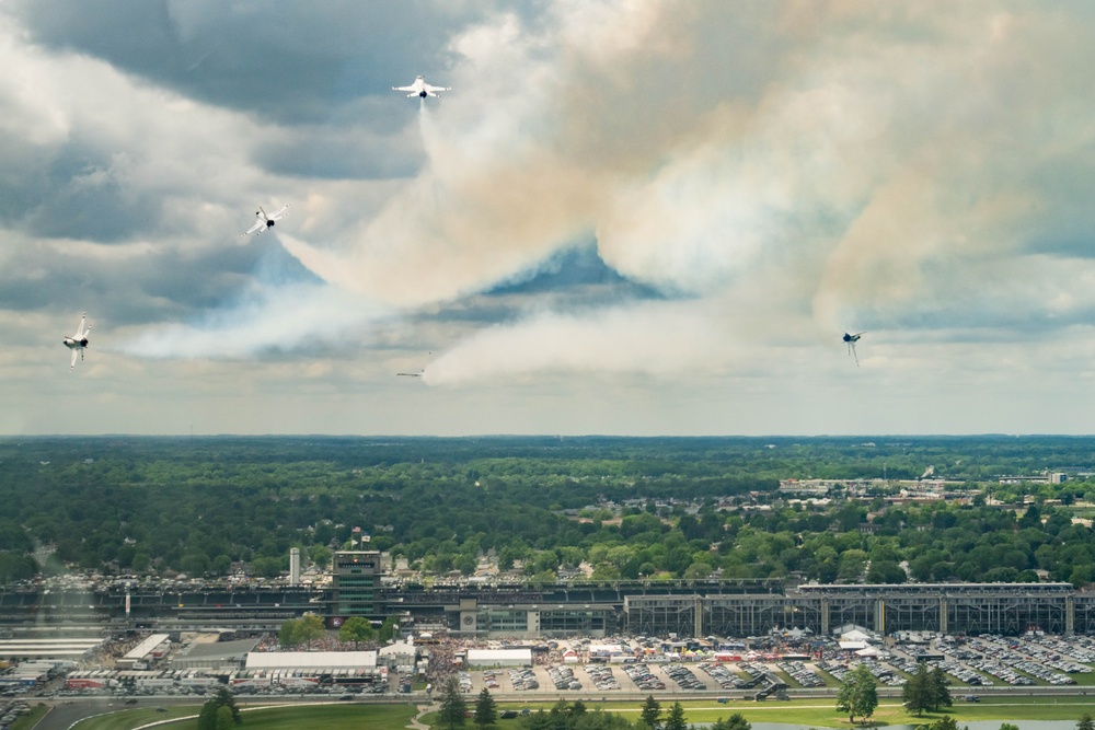Thunderbirds bring the thunder to the Indy 500