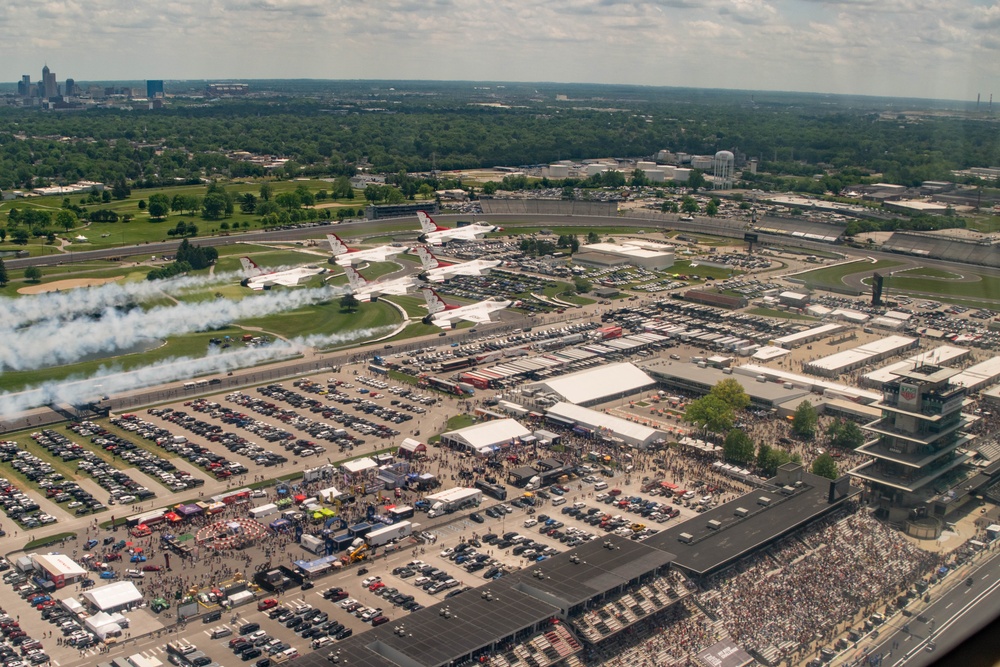 Thunderbirds bring the thunder to the Indy 500