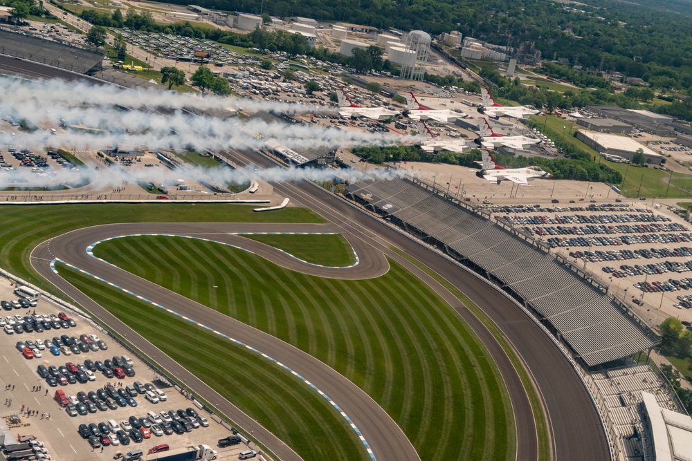 Thunderbirds bring the thunder to the Indy 500