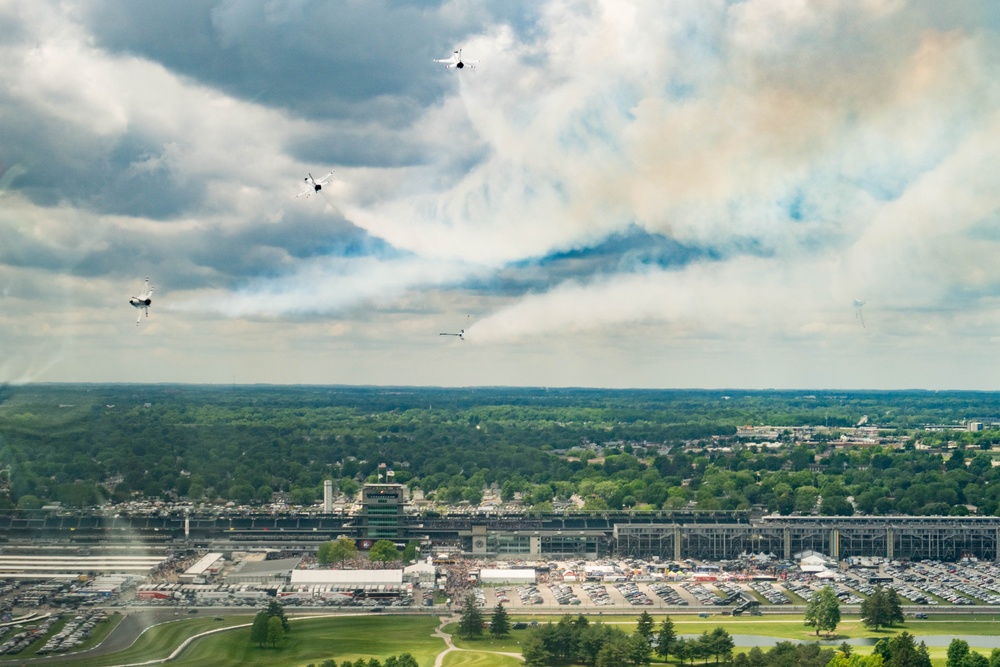 Thunderbirds bring the thunder to the Indy 500