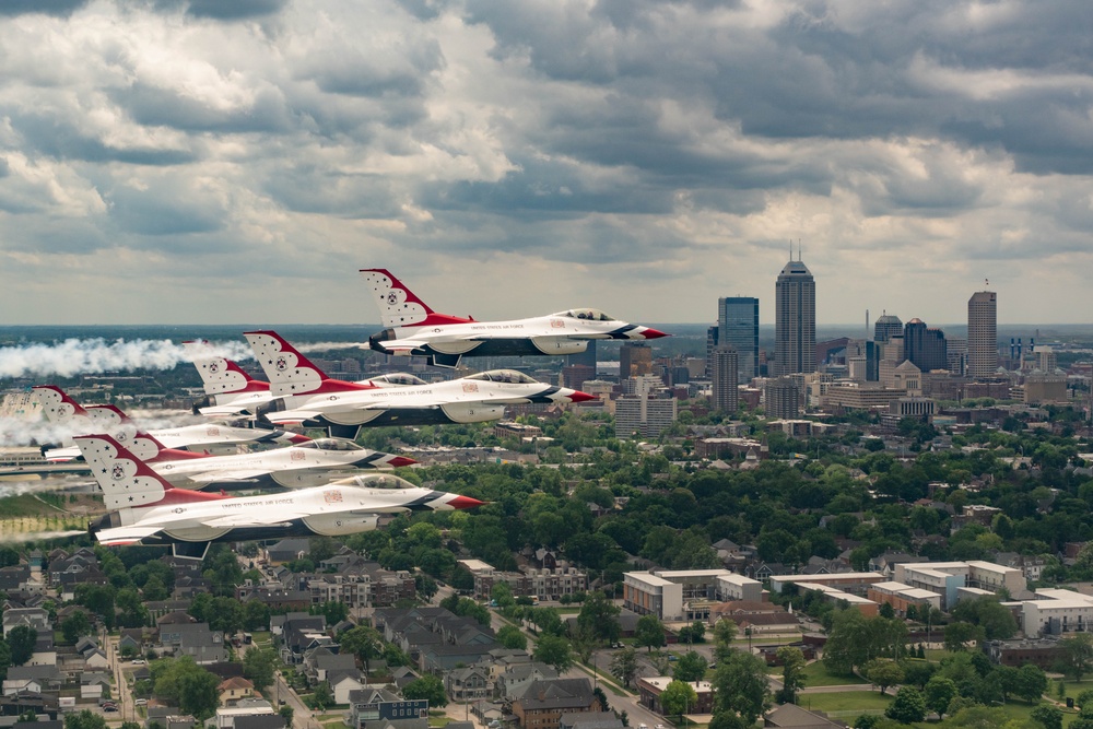 Thunderbirds bring the thunder to the Indy 500
