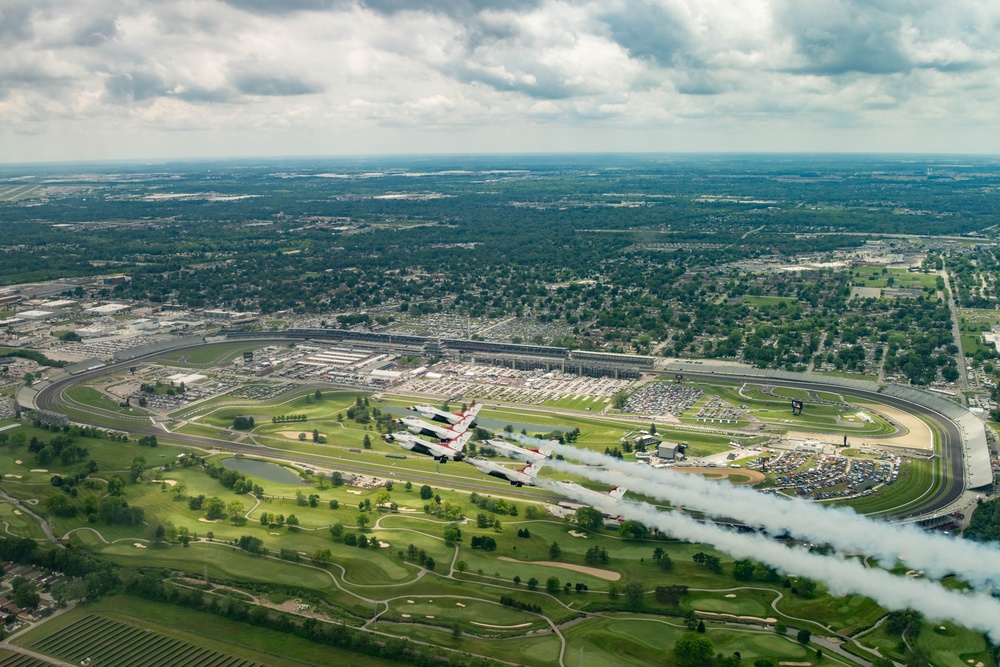 Thunderbirds bring the thunder to the Indy 500
