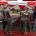 I Marine Expeditionary Force Support Battalion change of command ceremony