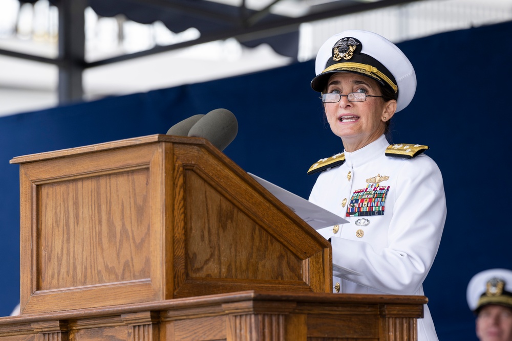 SD Delivers Keynote Address at USNA Commencement