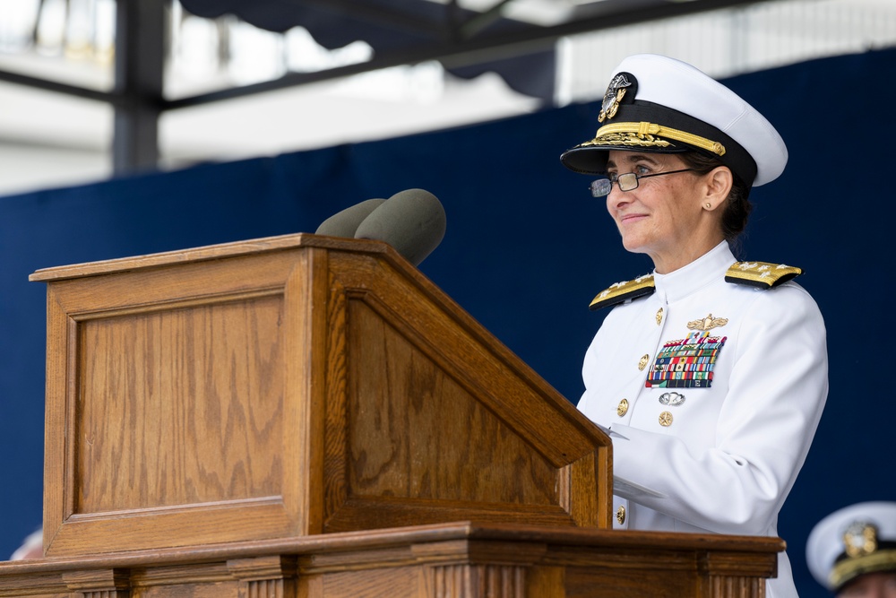 SD Delivers Keynote Address at USNA Commencement