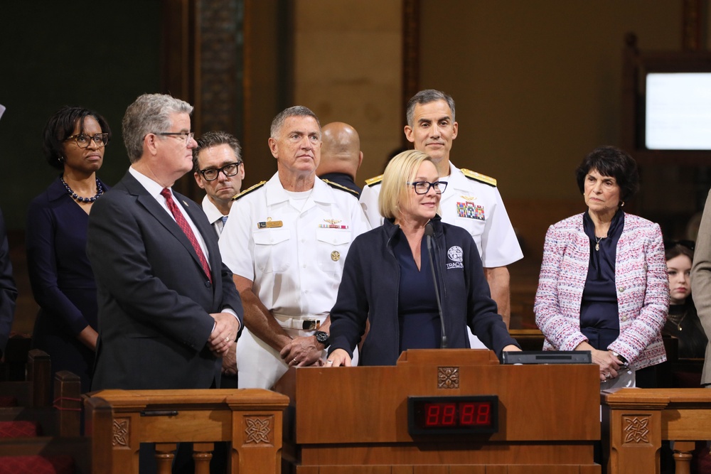 LA Fleet Week 2024: City Hall Reception