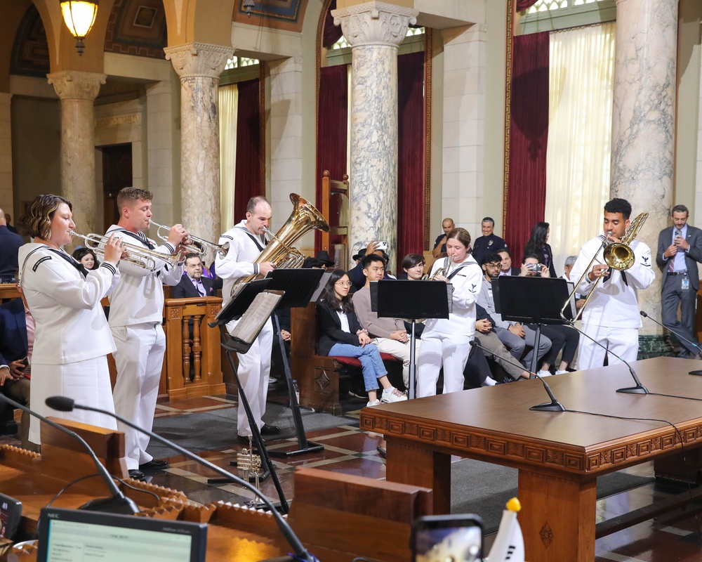 LA Fleet Week 2024: City Hall Reception