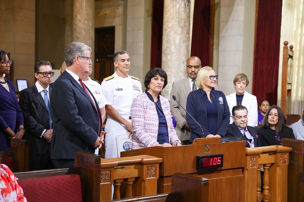 LA Fleet Week 2024: City Hall Reception