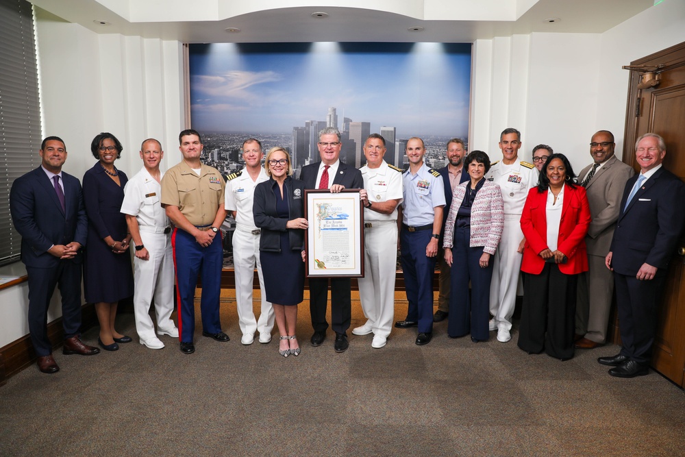 LA Fleet Week 2024: City Hall Reception