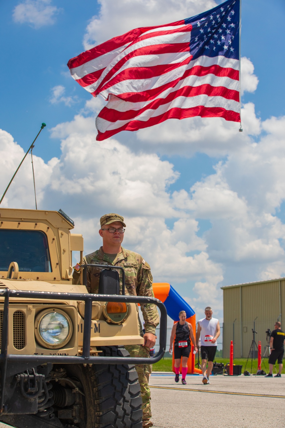 Indiana National Guard Supports Race for  the Warrior