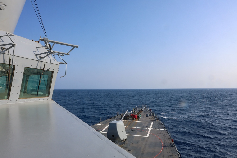 USS Higgins (DDG 76) Conducts Routine Operations in the Philippine Sea