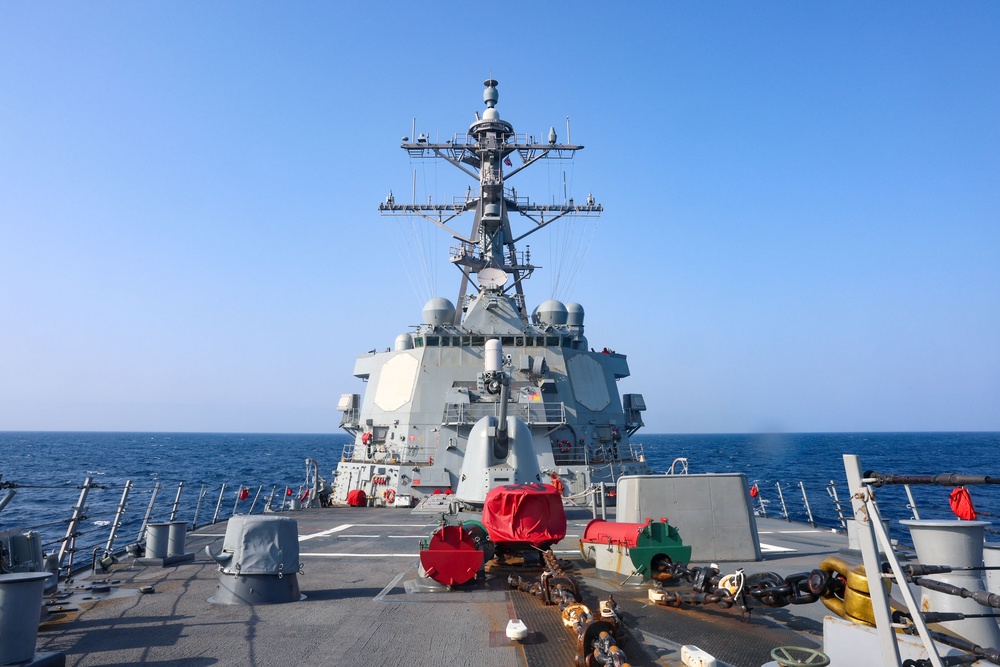 USS Higgins (DDG 76) Conducts Routine Operations in the Philippine Sea