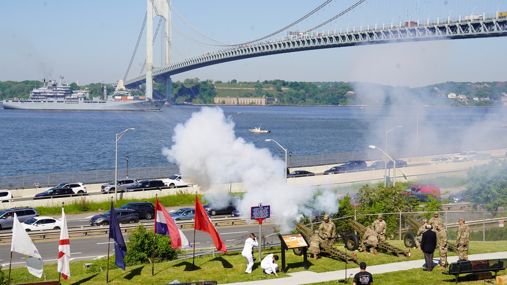 Fort Hamilton Salute to Ships 2024