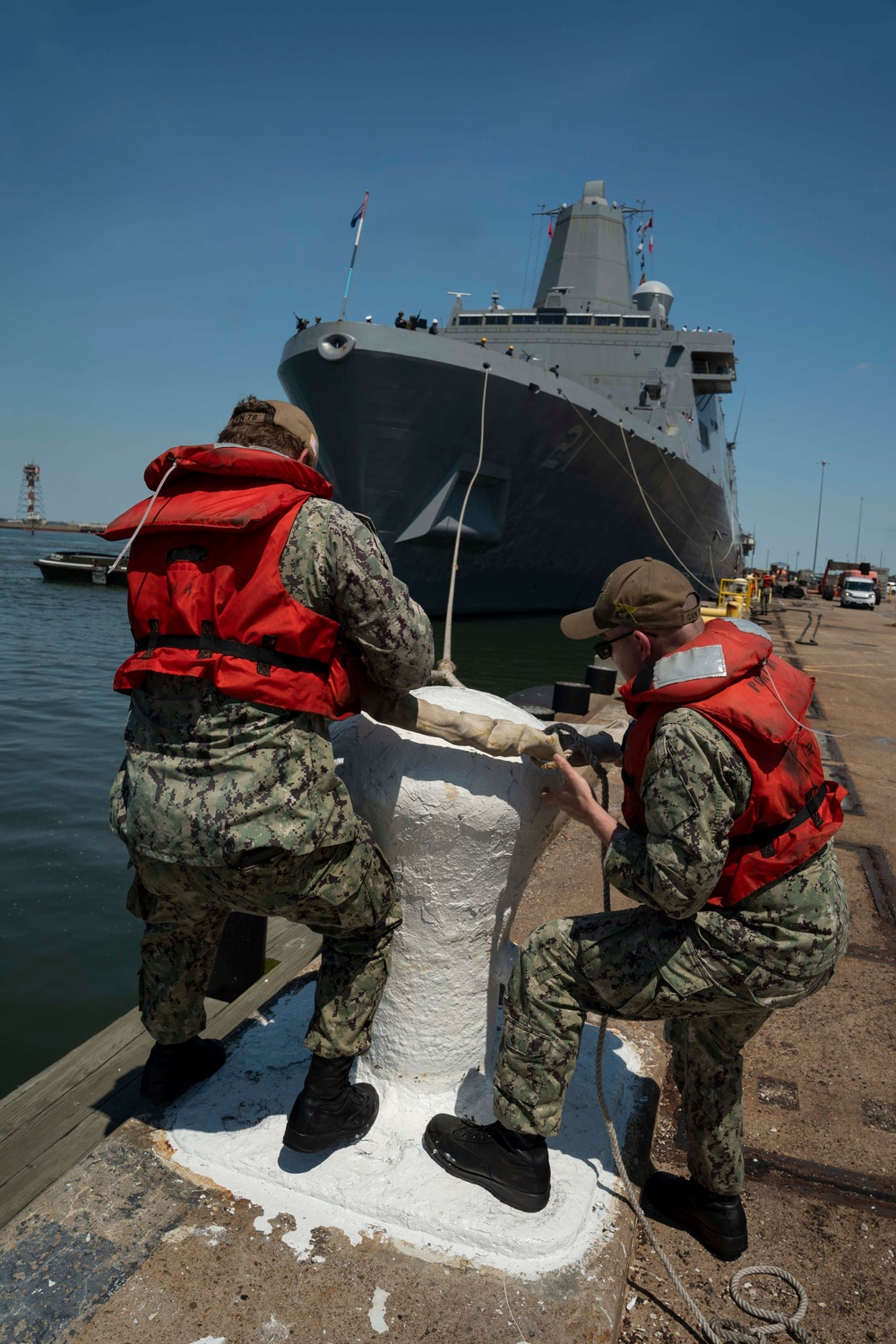 USS New York Departs Naval Station Norfolk for Deployment