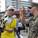 U.S. Marines interact with NASCAR fans at Coca-Cola 600 2024