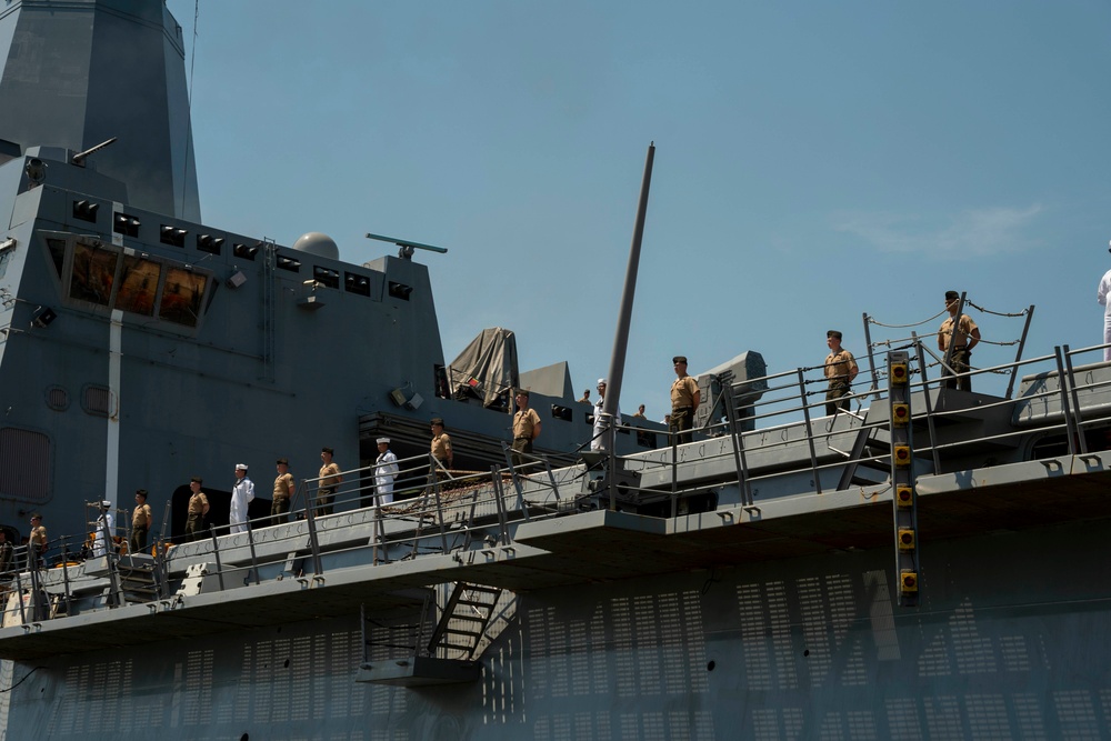 USS New York Departs Naval Station Norfolk for Deployment