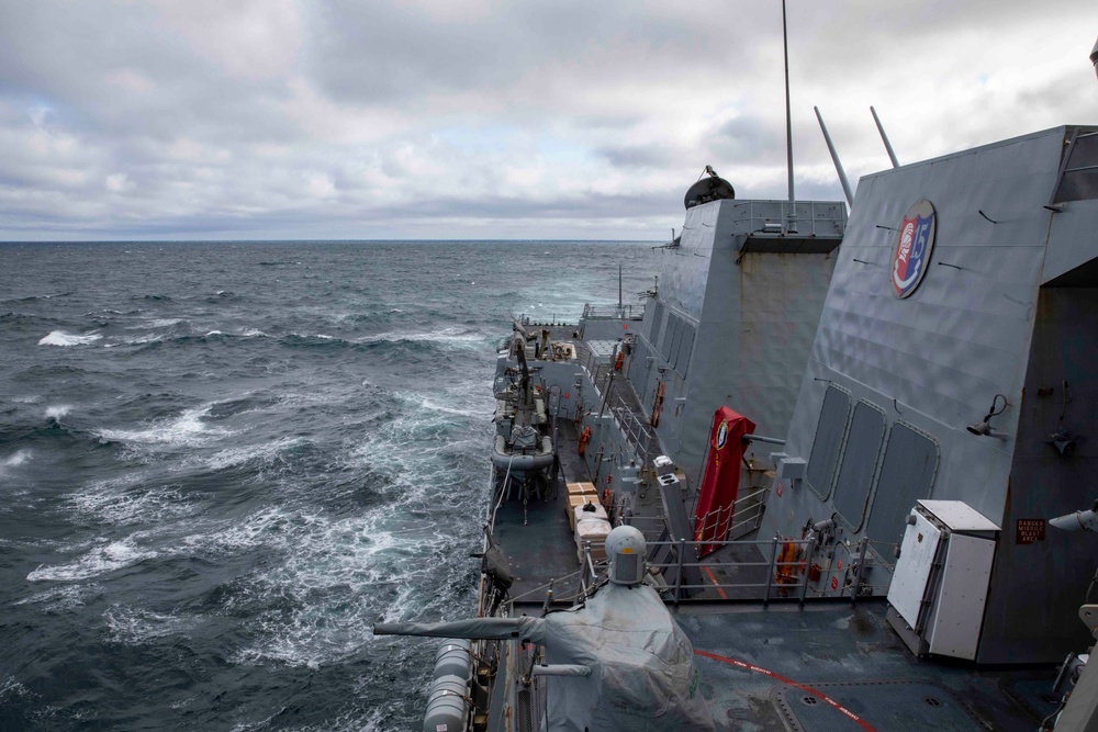 USS Ralph Johnson Conducts Routine Operations