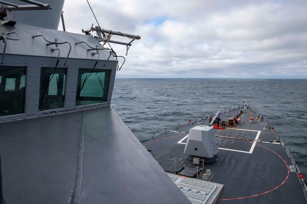 USS Ralph Johnson Conducts Routine Operations