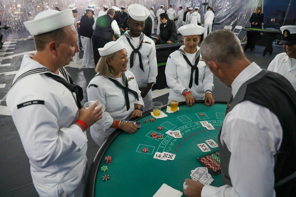 LA Fleet Week 2024: Casino Night on Battleship Iowa
