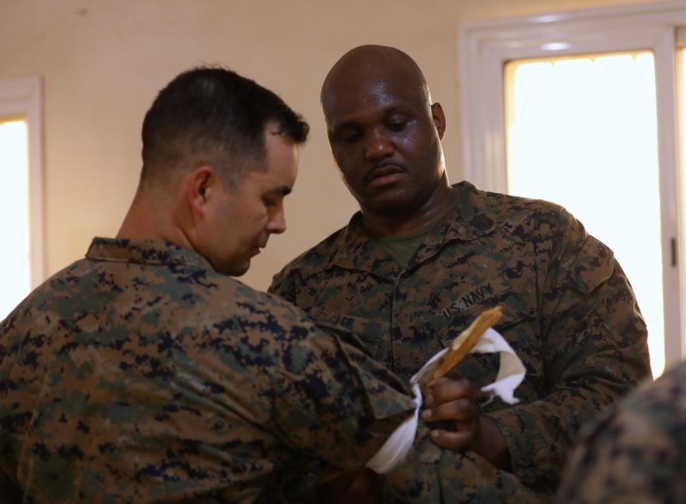 US Marine Forces Reserve lead combat lifesaver exchange in Senegal