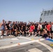 USS Paul Ignatius (DDG 117) Conducts 117 Fit Club Group Exercise