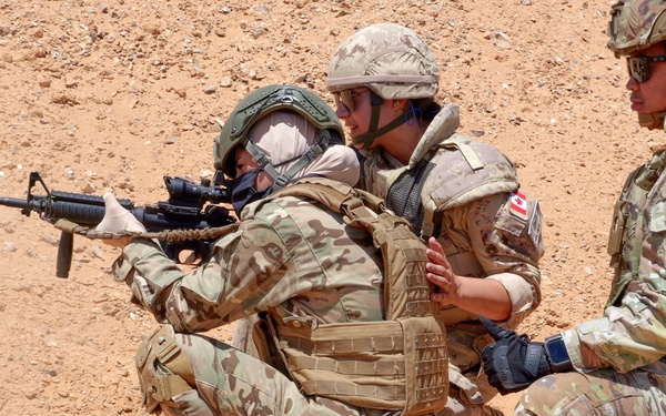 Eager Lion 2024: 3rd SFAB and Jordanian Armed Forces conduct Squad Live Fire