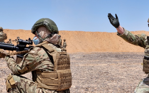 Eager Lion 2024: 3rd SFAB and Jordanian Armed Forces conduct Squad Live Fire